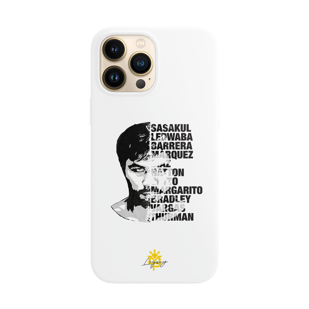 Pacquiao Face Off Legacy Iphone Case